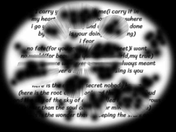 A simulation of macular degeneration